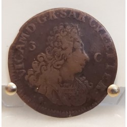 VITTORIO AMEDEO II 1717-1730 3 CAGLIARESI 1724
